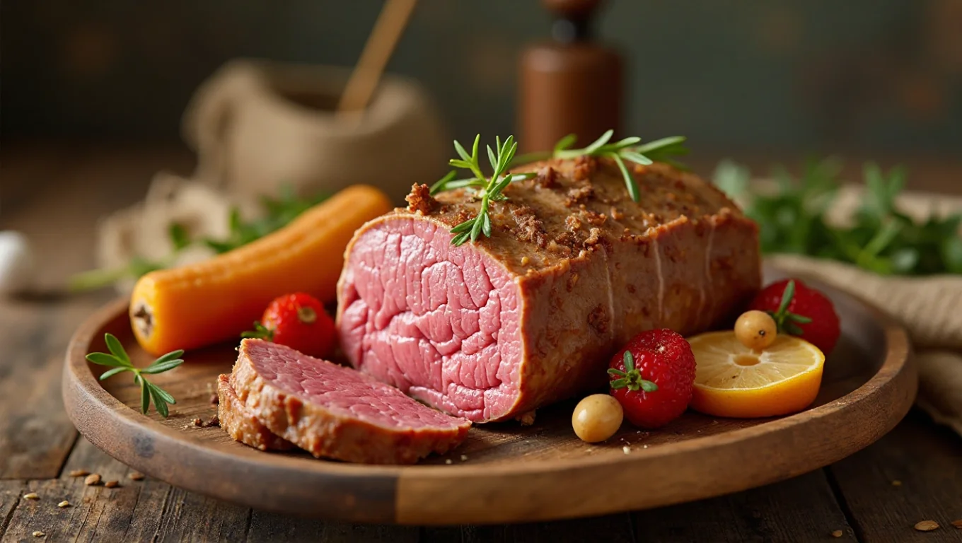Foie de boeuf et abats charolais : rognons, ris, langue