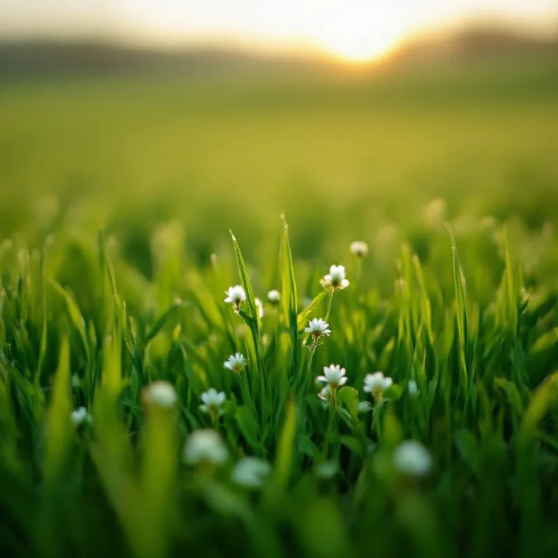 Herbe haute de printemps