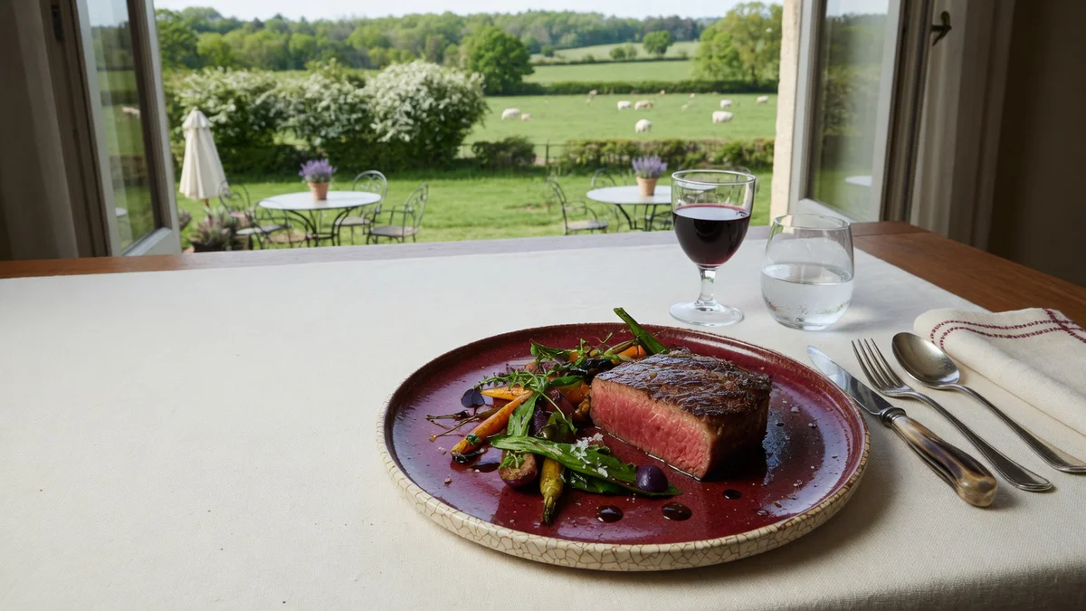 La Maison du Charolais restaurant ne se résume pas à une halte touristique