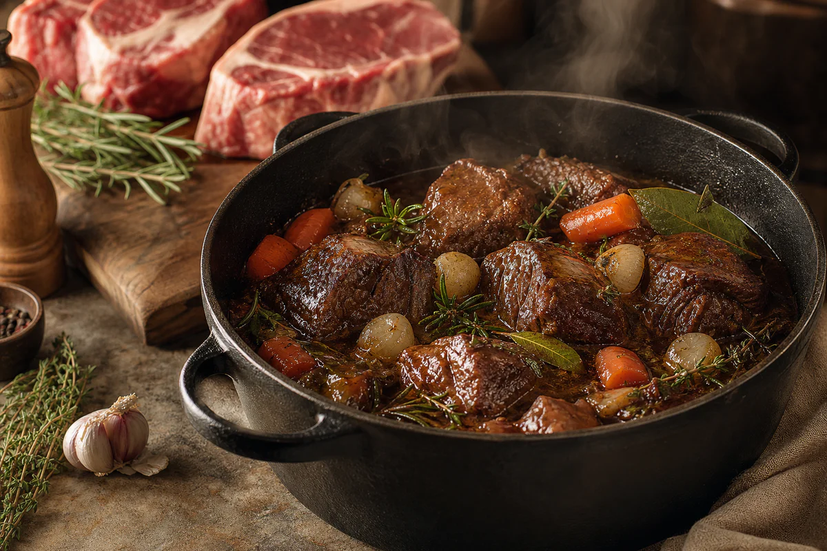 Viande de boeuf tendre à mijoter: 7 morceaux à choisir