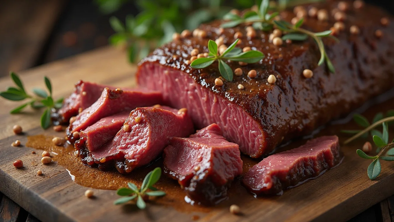 Boeuf séché et jerky : recette maison au charolais