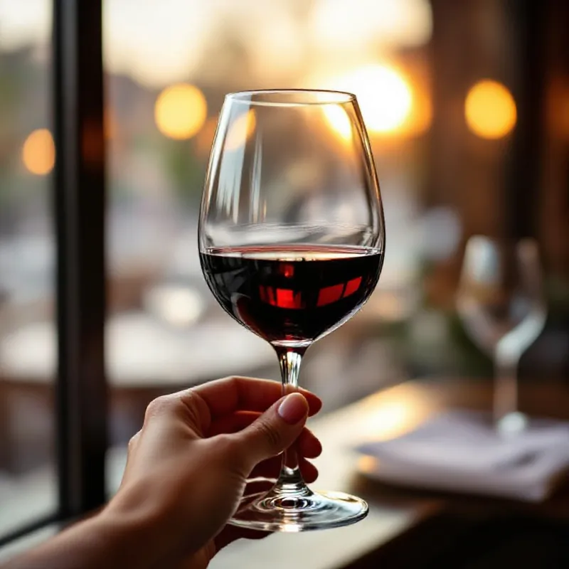 Verre de vin rouge