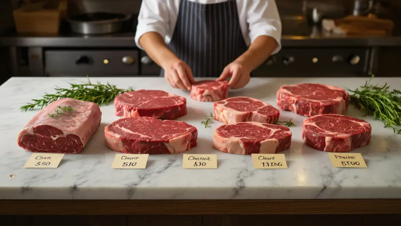 Choisir le bon morceau de bœuf charolais pour chaque plat
