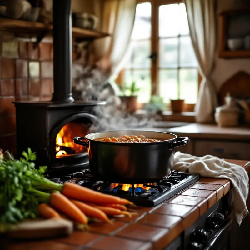 Cuisine rustique