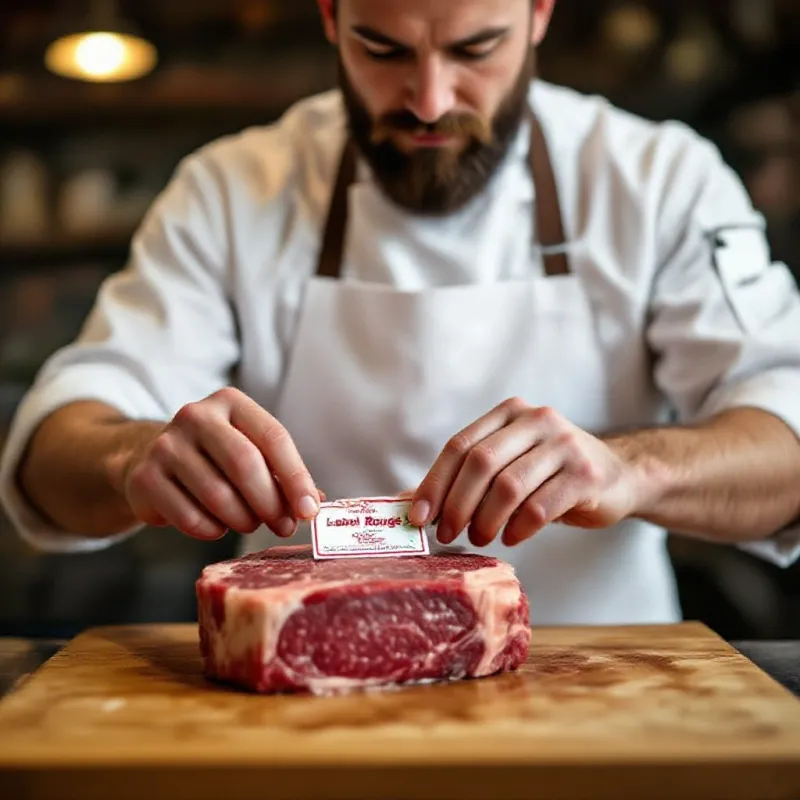 Labels viande