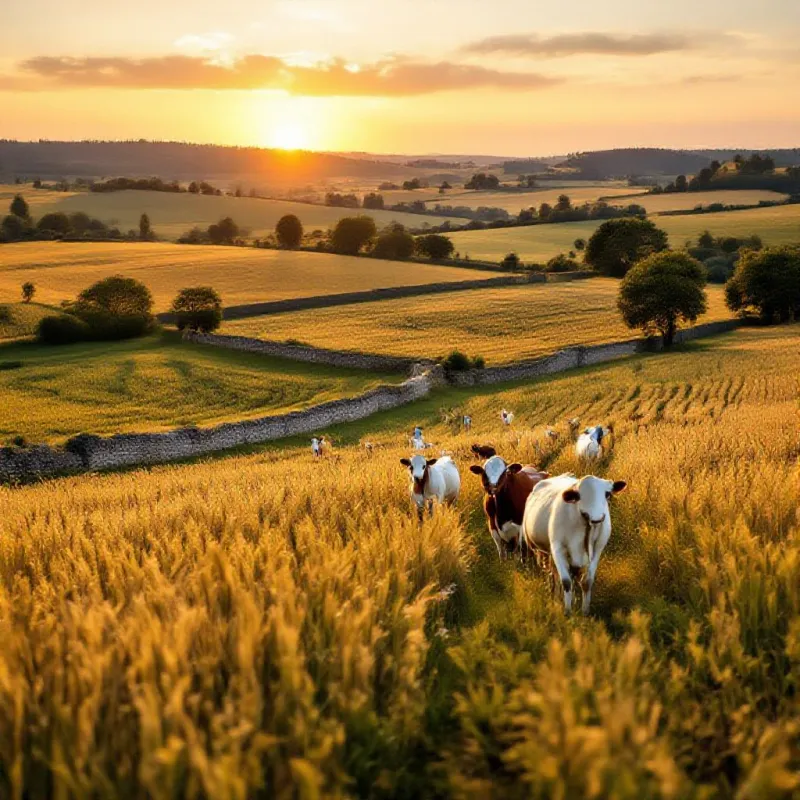 Impact environnemental de l’élevage extensif de bœuf charolais en Bourgogne