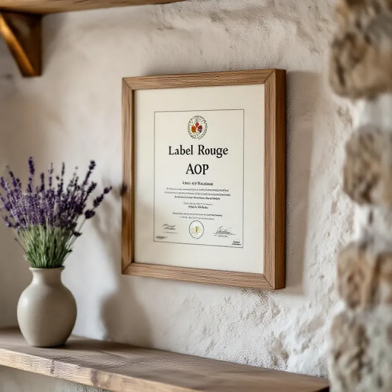 Labels Label Rouge et AOP garantissant la qualité du bœuf charolais