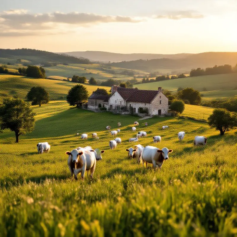 Paysage du Charolais