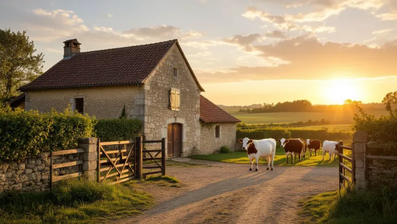 La ferme pédagogique : visiter un élevage charolais