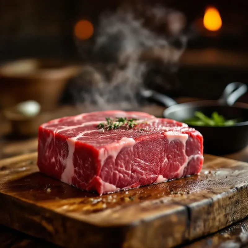 Dégustation viande