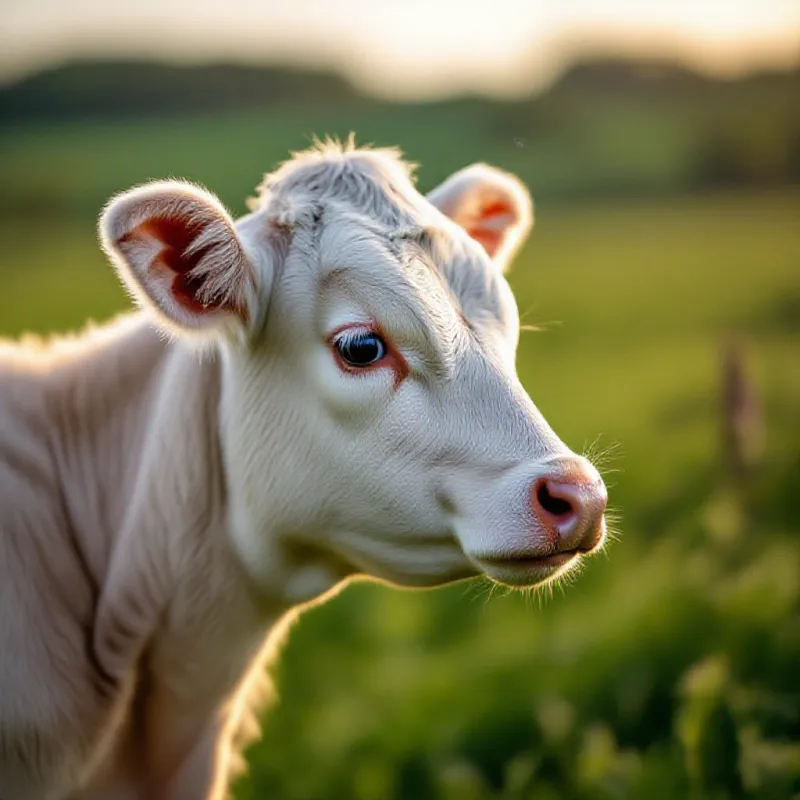 Vache charolaise de sélection