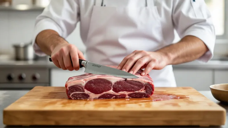 Initiation à la découpe de la viande charolaise