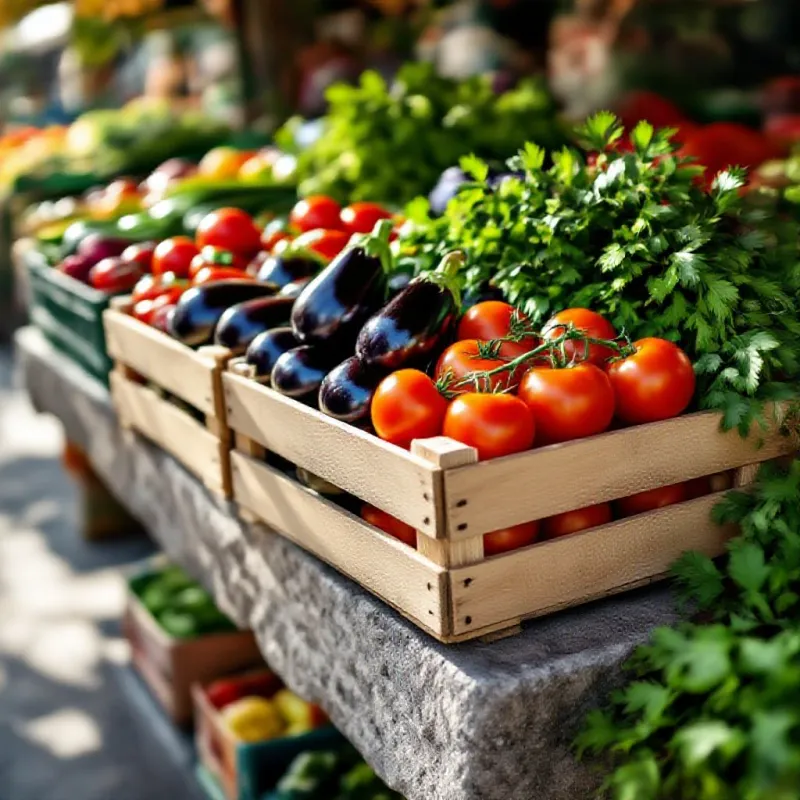 Légumes frais du marché