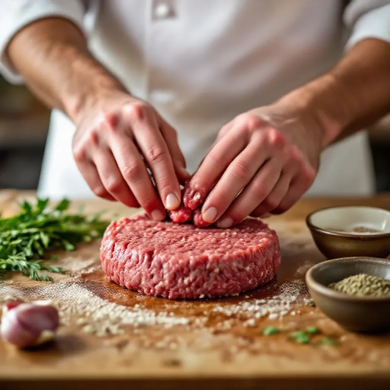 Viande hachée charolaise