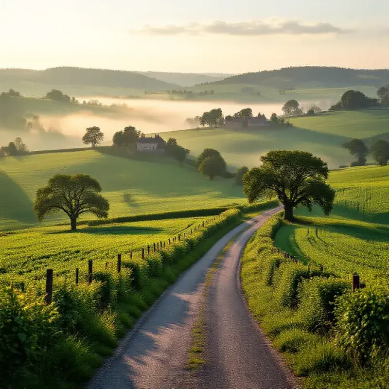 Paysage de Bourgogne