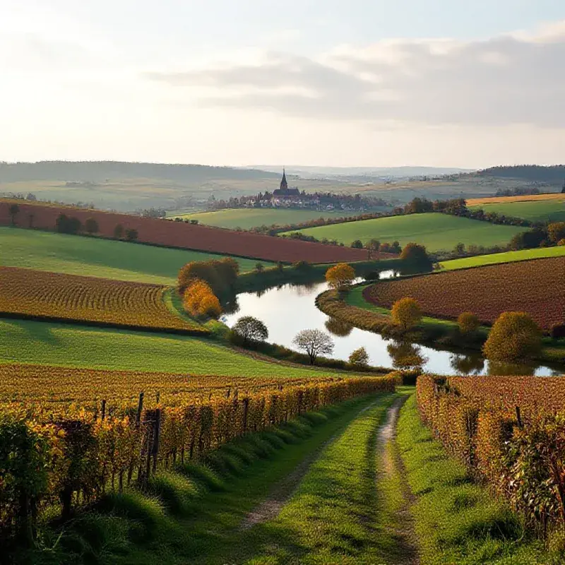 Paysage de Bourgogne