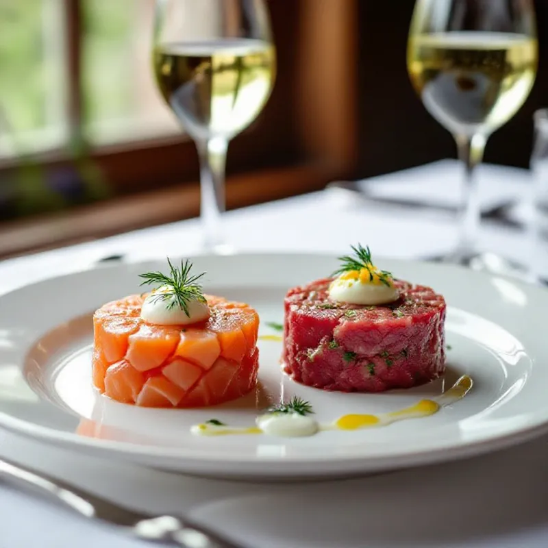 Tartare de saumon Label Rouge en alternative au tartare de bœuf charolais